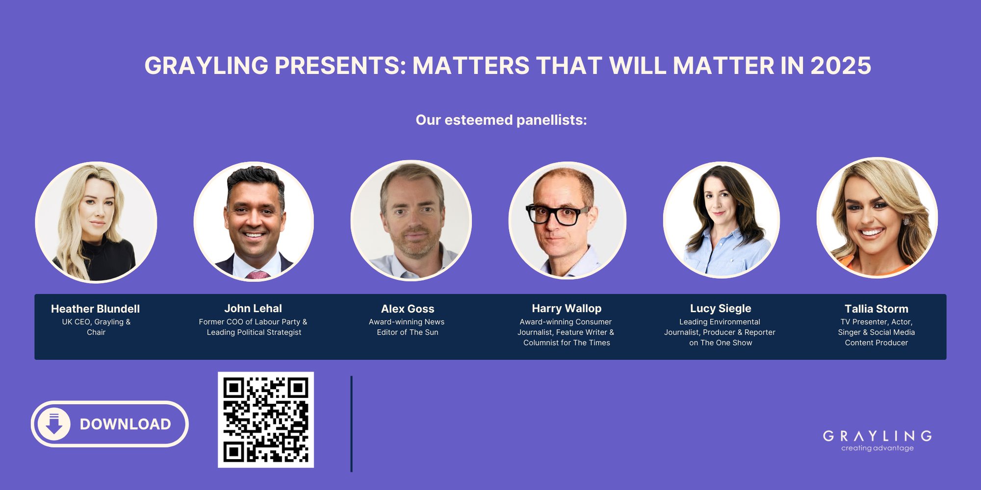 Grayling Matters that Matter 2025 Event